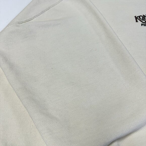 Vintage 90s Crazy Shirt Sweatshirt Kona Jacks Fishing White Crew Neck - Picture 7 of 16